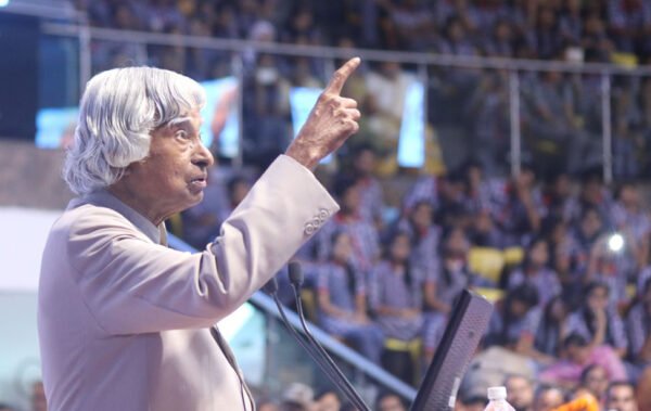 President abdul kalam giving speech to the nation