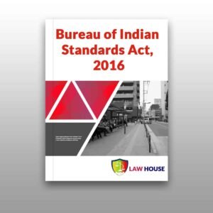 Bureau of Indian Standards Act, 2016 Free Pdf Download