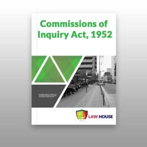 Commissions of Inquiry Act, 1952 | Download PDF Free