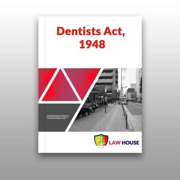Dentists Act, 1948 || Free PDF Download