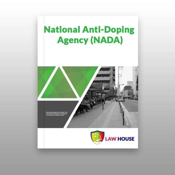 National Anti-Doping Agency (NADA) || Free Law Books Download