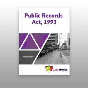 Public Records Act, 1993 || Free Law Books Download