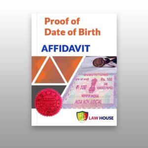 Affidavit for Dateof Birth Proof